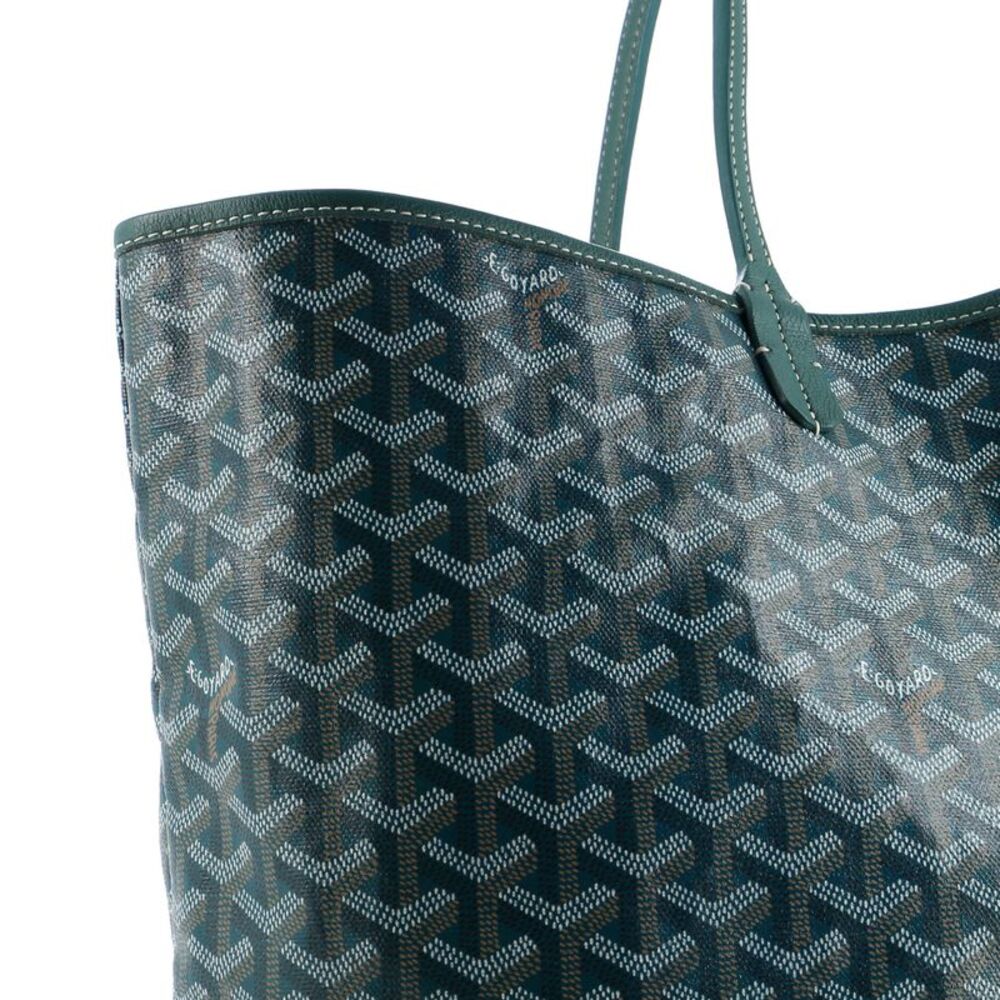 Goyard Saint Louis Tote Coated Canvas GM Green - Picture 7 of 9